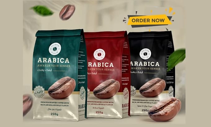 do amazing tea packaging and coffee label design