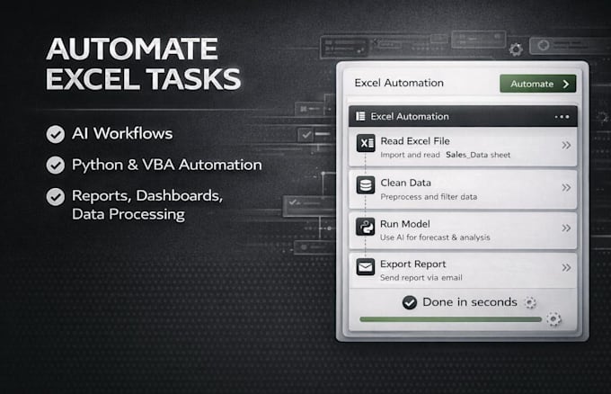 build custom excel automation with vba and python