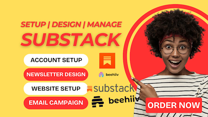 substack account setup substack newsletter design substack manage substack post