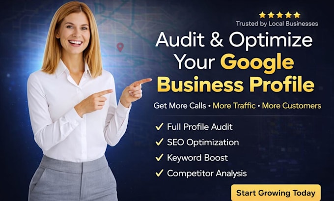 audit and fully optimize your google business profile