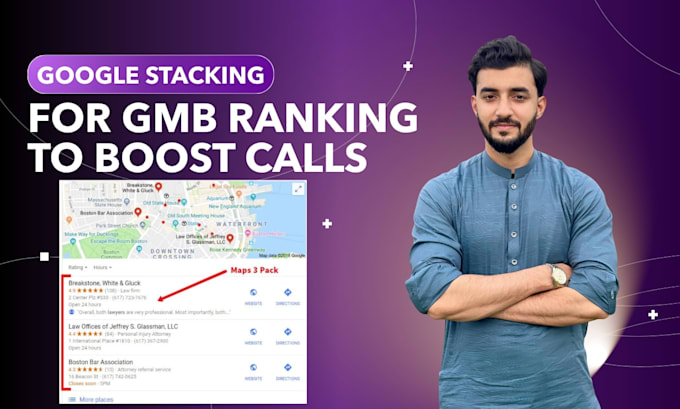 do google stacking for gmb ranking in 3 map pack
