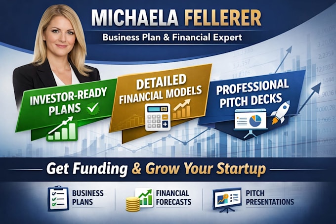 create startup financial projections forecast and financial model