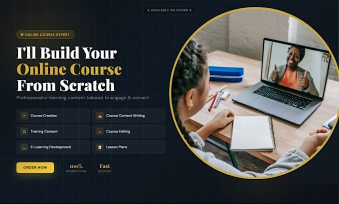 create online course content, course creation, course revamp or design workbook