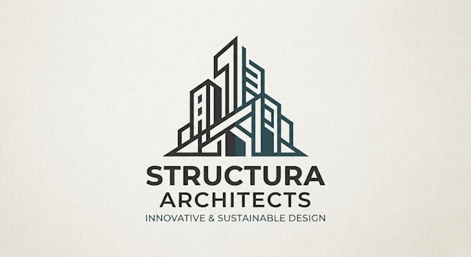 design a modern and professional architecture logo