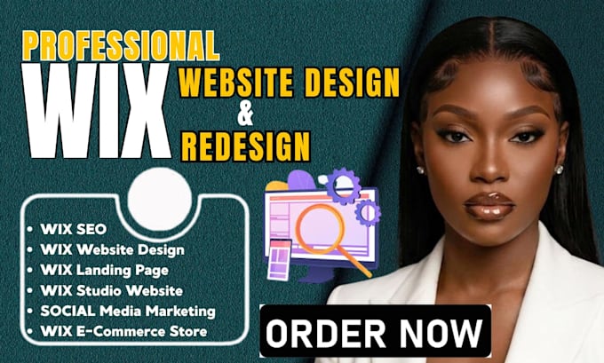 build, design or redesign wix website, wix studio website migrate wix to shopify