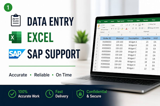 provide sap sd mm support and master data assistance