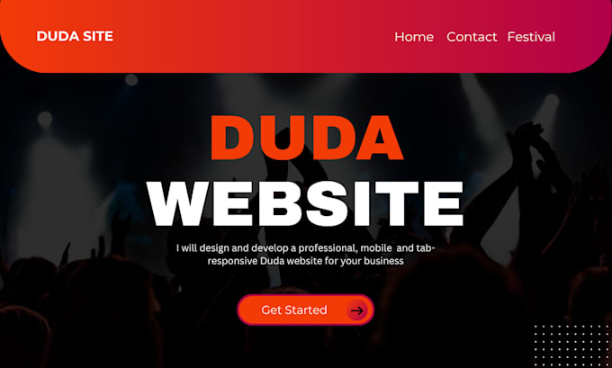 build a professional high converting duda website using duda website builder