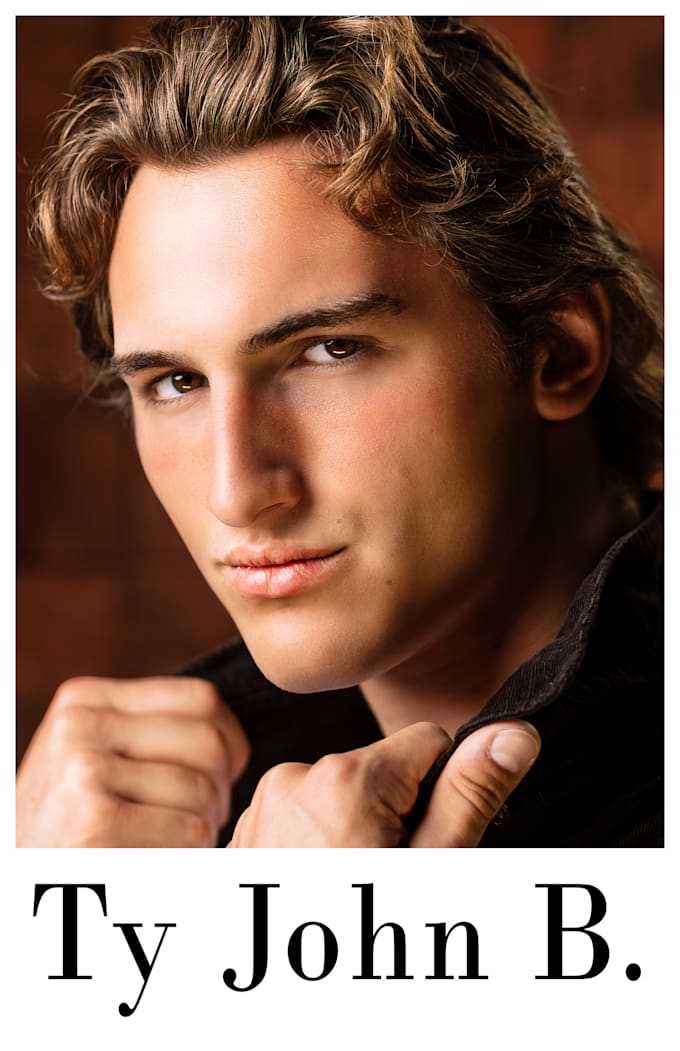 create a professional modeling comp card