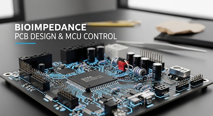 do bioimpedance spectroscopy pcb with signal processing and mcu control pcb