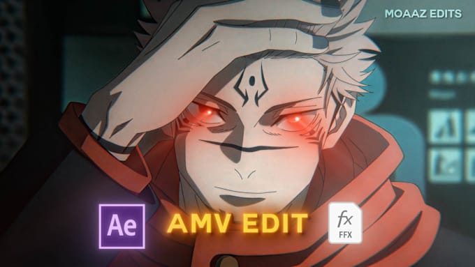do professional anime music video edit 4k