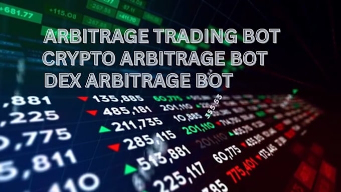 develop crypto arbitrage bot, dex arbitrage bot, arbitrage bot on sol, eth, bsc