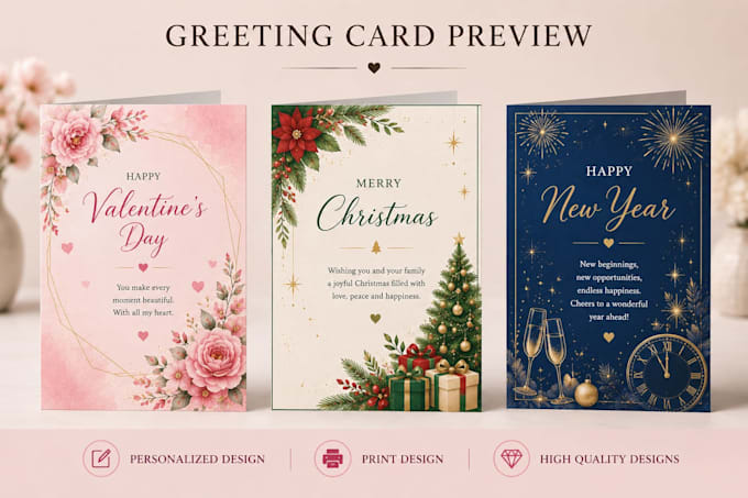design beautiful greeting cards for any occasion