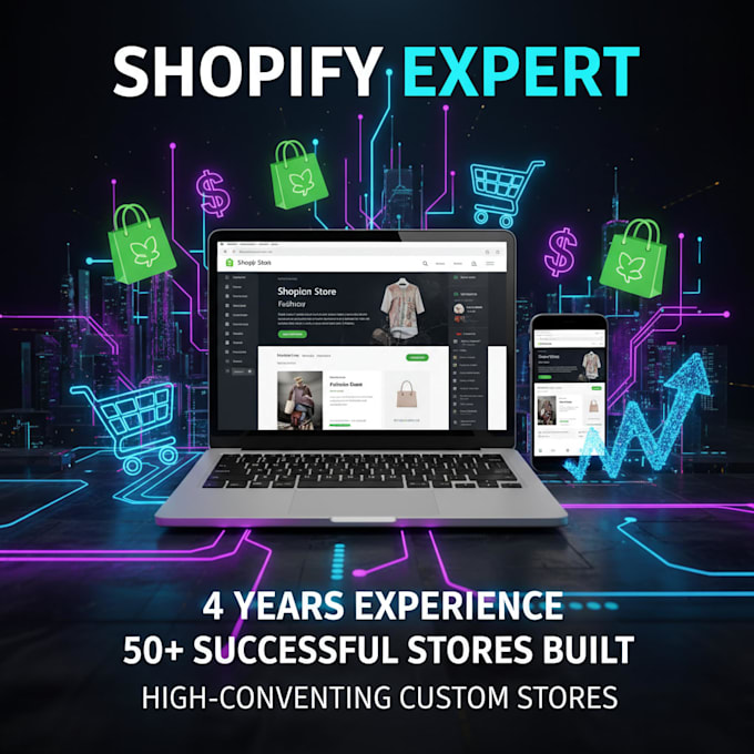 create shopify site for you