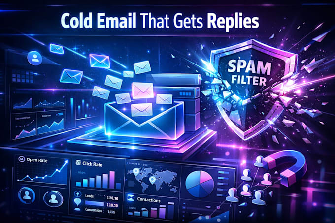 cold email setup email outreach b2b lead generation email automation smtp setup