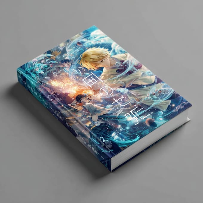 create a unique book cover design