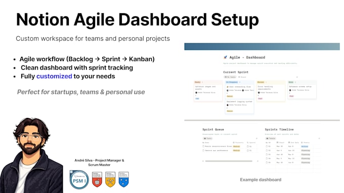 build your notion agile dashboard for project management