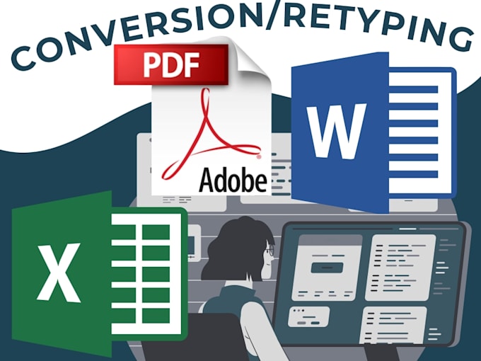 Convert pdf to word or excel accurately and professionally by Tripti ...