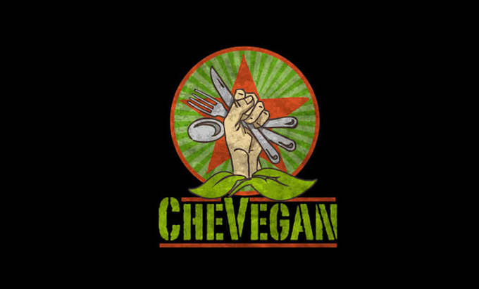 design excellent classic vegan revolution logo
