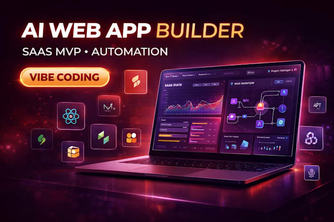be vibe coding developer, lovable, replit, bolt new, base44, n8n automation