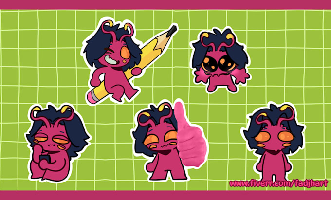 create stickers design for your