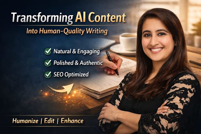 help edit and humanize ai generated content