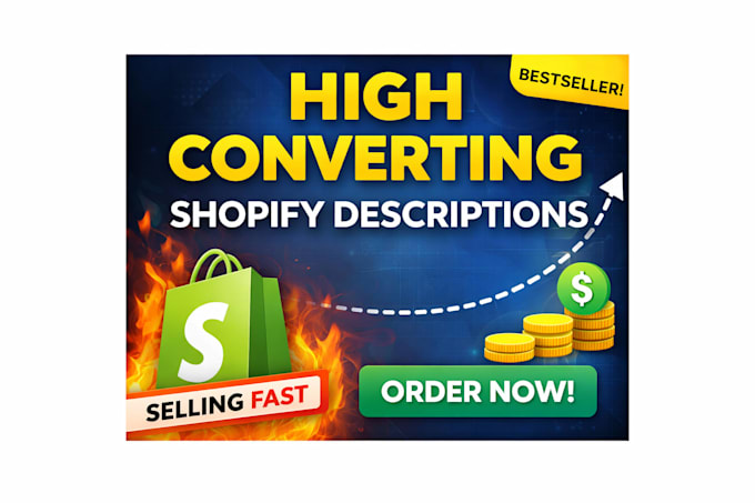 write high converting shopify product descriptions