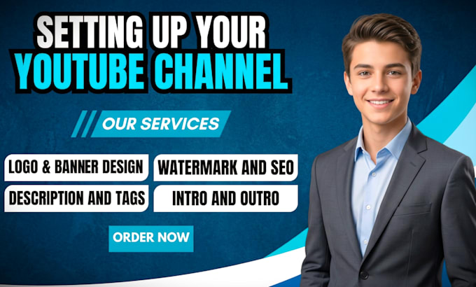 create and setup youtube channel