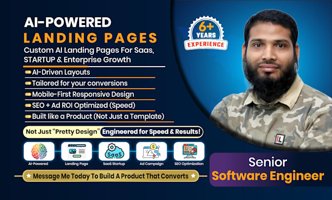 build a high performance ai landing page for your business