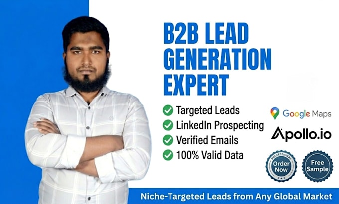 Do targeted b2b lead generation and business leads for any industry by ...