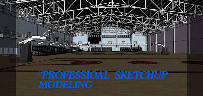 do professional sketchup 3d modeling