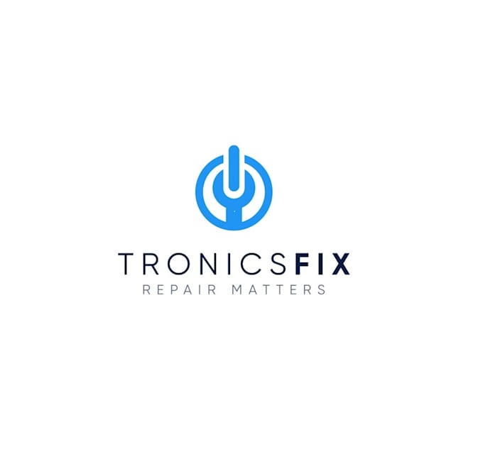 design professional tech, electronics and repair service logo