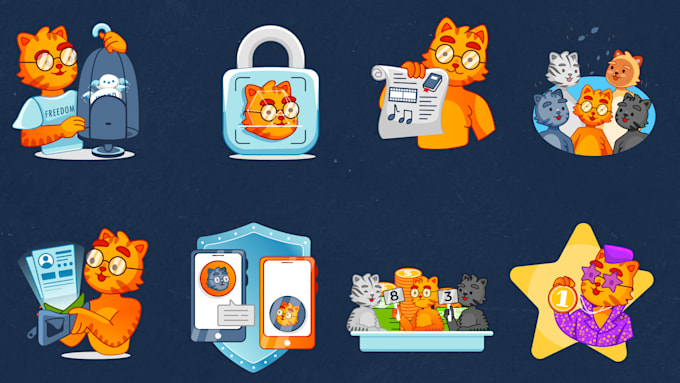 create animated telegram stickers and emoji
