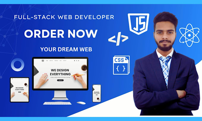 design and develop web pages, landing page portfolios HTML