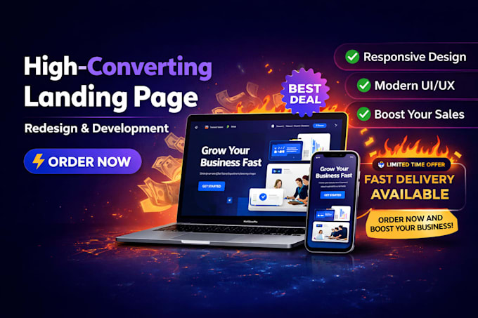 redesign your landing page for better conversion