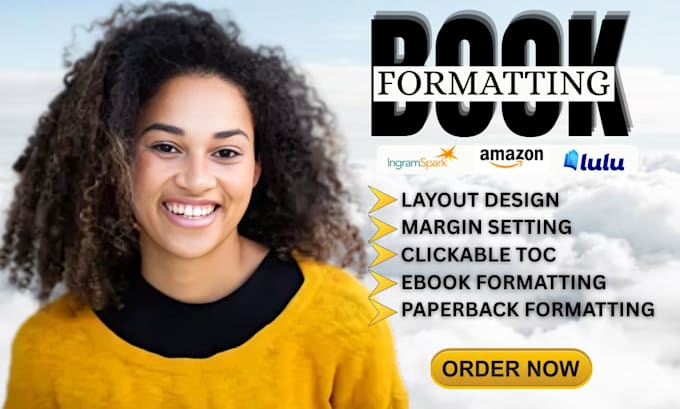 book formatting paperback formatting kindle formatting layout design for amazon