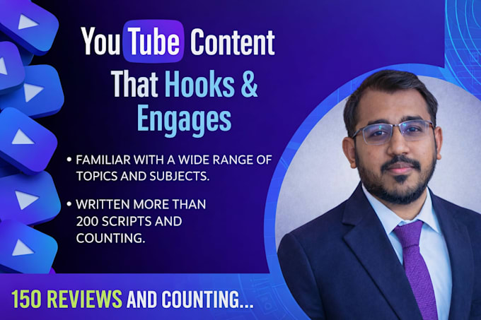 write a world class youtube script