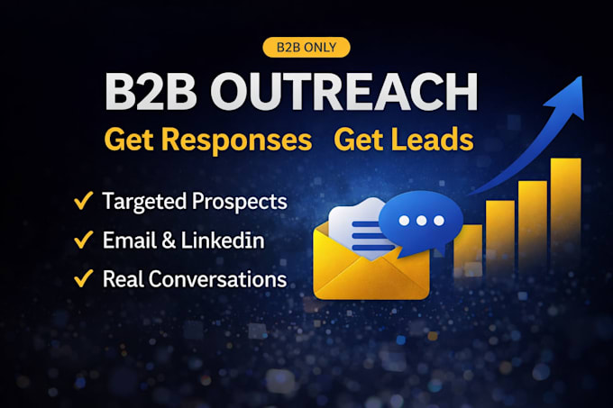 do b2b lead generation and outreach to get real responses