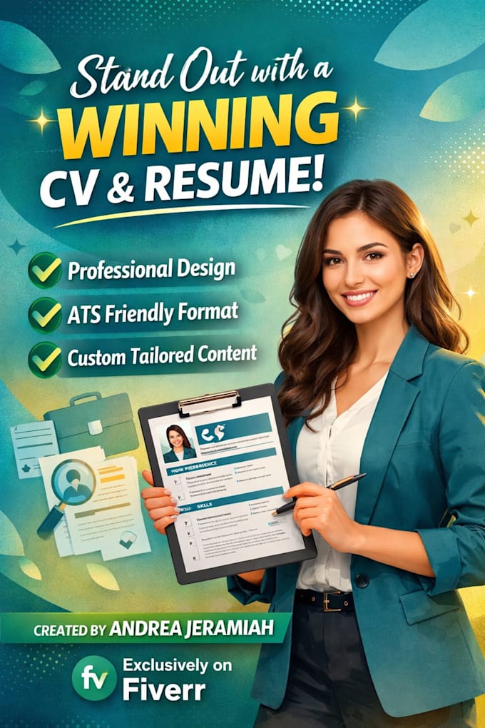 create a job winning resume CV that lands interviews