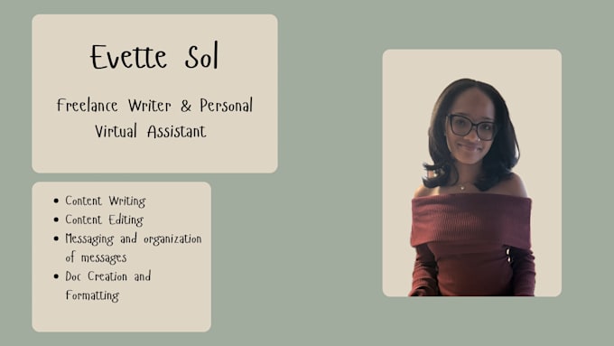 be your personal virtual assistant