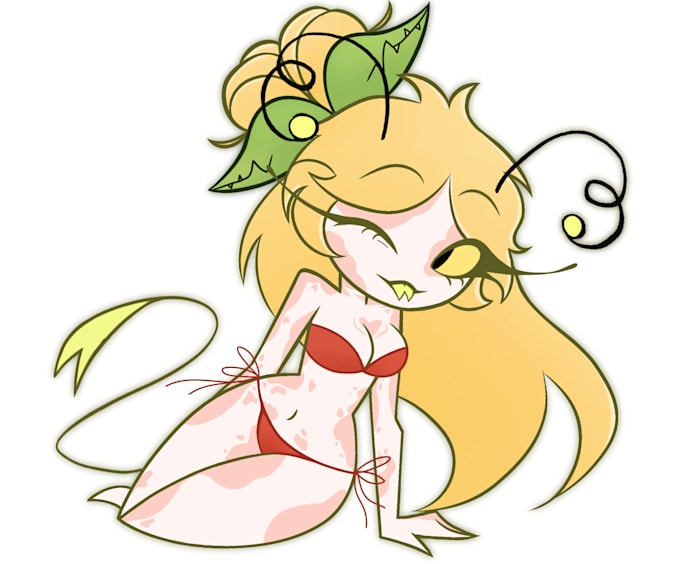 draw your hazbin hotel helluva boss oc