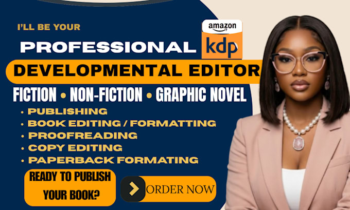 do book editing, line editing and amazon kdp kindle ebook paperback formatting