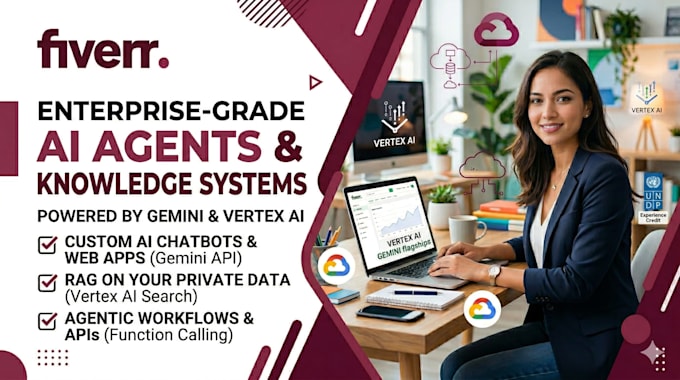 do ai chatbot, tools, websites gcp, vertex, gemini, apis