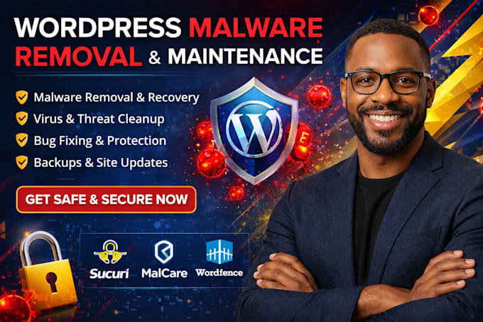 remove wordpress malware, spam removal, virus removal and security