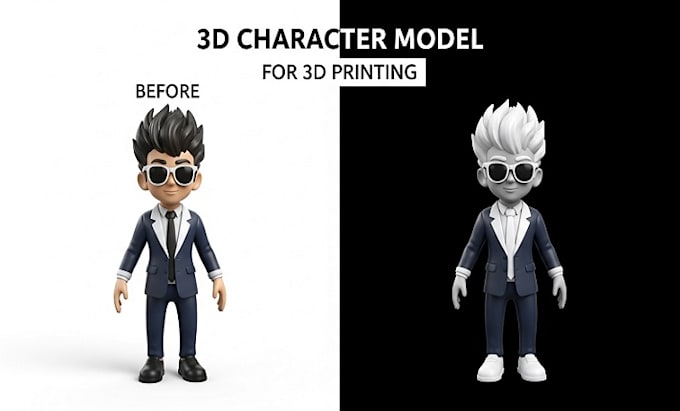 sculpt detailed 3d character model for 3d printing, dnd and figurines