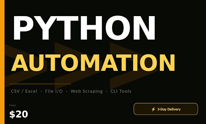 build python scripts and automation tools for your workflow