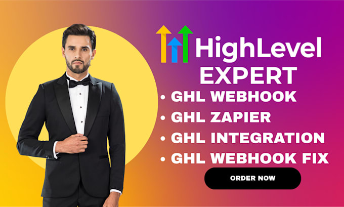 setup ghl integration, webhook automation, zapier and make com workflows