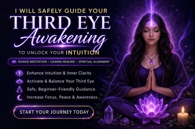 unlock your intuition with third eye meditation and guidance