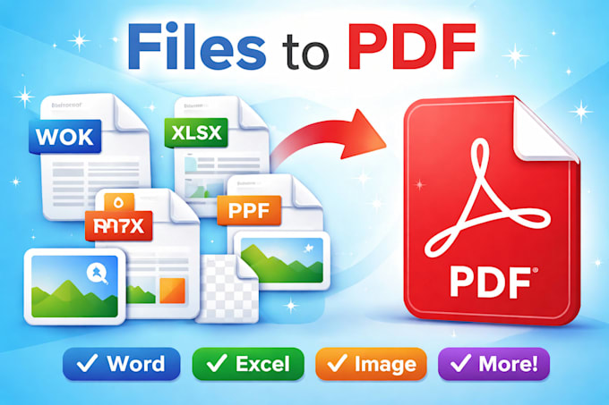 convert any type of file into pdf