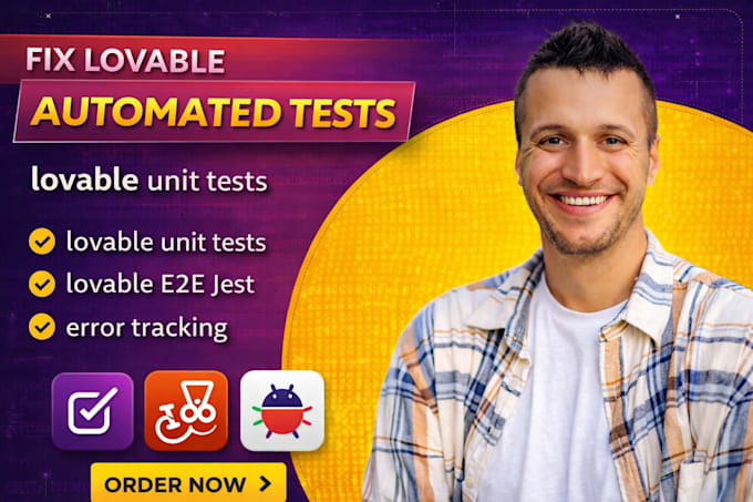 fix lovable automated tests lovable unit tests lovable e2e jest error tracking