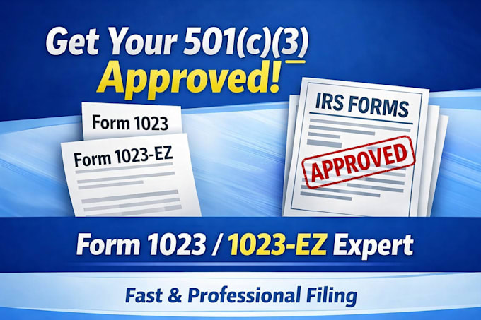 file 501c3 and form 1023 or 1023 ez